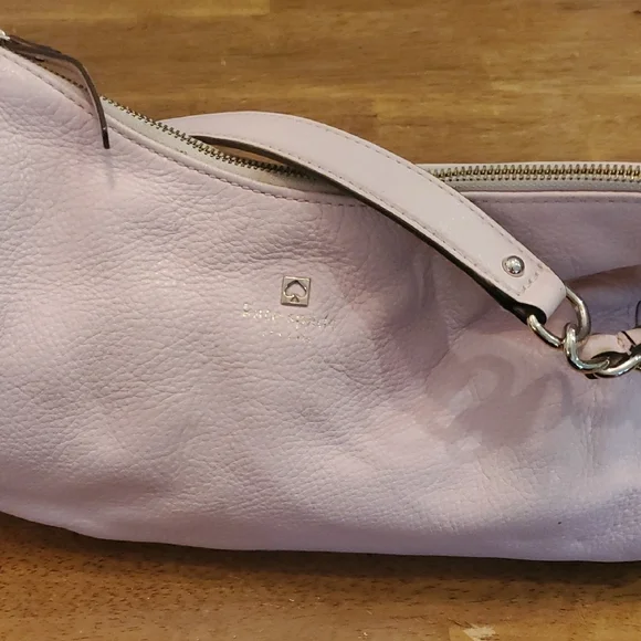 Kate Spade Pink Shoulder Bag with Silver Chain - Picture 8 of 8